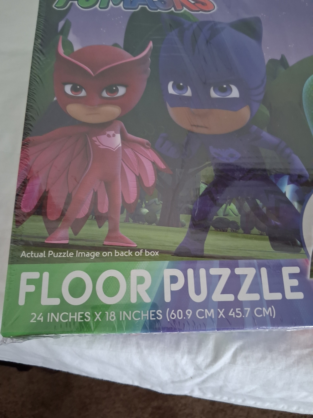 PJ MASKS 3 PIECE FLOOR PUZZLE BUNDLE,INCLUDES 1-46 PIECE AND 2-24 PIECE PUZZLES
